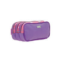 Lapicera Escolar Triple Estuche Grande Chenson Happy Girl HG65879