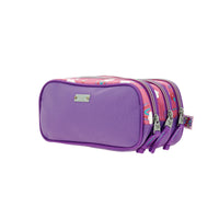 Lapicera Escolar Triple Estuche Grande Chenson Happy Girl HG65879