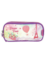 Lapicera Escolar Triple Estuche Grande Chenson Happy Girl HG65879