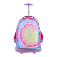 Mochila Chenson Con Ruedas Y Luces Led Para Niña Escolar Primaria Happy Girl Corazon Lili HG66216-P