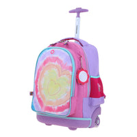Mochila Chenson Con Ruedas Y Luces Led Para Niña Escolar Primaria Happy Girl Corazon Lili HG66216-P