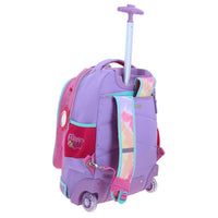 Mochila Chenson Con Ruedas Y Luces Led Para Niña Escolar Primaria Happy Girl Corazon Lili HG66216-P