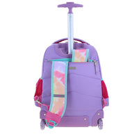 Mochila Chenson Con Ruedas Y Luces Led Para Niña Escolar Primaria Happy Girl Corazon Lili HG66216-P