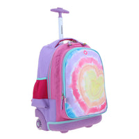 Mochila Chenson Con Ruedas Y Luces Led Para Niña Escolar Primaria Happy Girl Corazon Lili HG66216-P