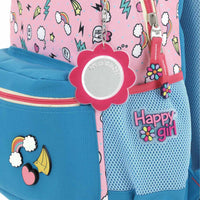 Mochila Grande Escolar Chenson Happy Girl Popt HG66303-P