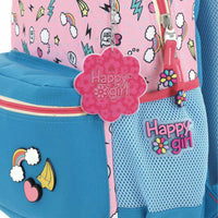 Mochila Grande Escolar Chenson Happy Girl Popt HG66303-P