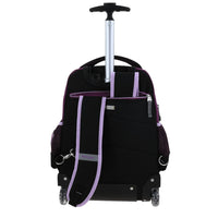 Mochila Grande de Ruedas con Luz Led Happy Girl CHESTER HG70238-3