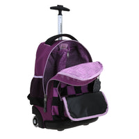 Mochila Grande de Ruedas con Luz Led Happy Girl CHESTER HG70238-3