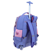 Mochila Grande de Ruedas con Luz Led Happy Girl CHESTER HG70238-U