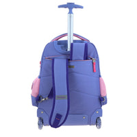 Mochila Grande de Ruedas con Luz Led Happy Girl CHESTER HG70238-U