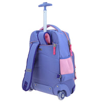 Mochila Grande de Ruedas con Luz Led Happy Girl CHESTER HG70238-U