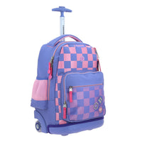 Mochila Grande de Ruedas con Luz Led Happy Girl CHESTER HG70238-U