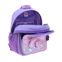 Mochila Escolar Grande Chenson Happy Girl FLOF HG70328-V