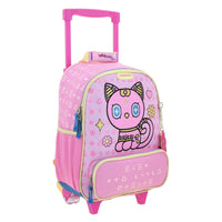 Mochila Chica Chenson Con Ruedas Escolar Kinder Happy Girl GIPSY HG70357-P