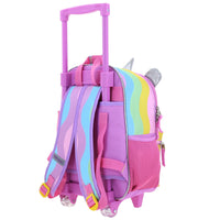 Mochila Chica Chenson Con Ruedas Escolar Kinder Happy Girl IRIS HG70406-C