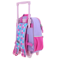 Mochila Chica Chenson Con Ruedas Preescolar Kinder Happy Girl JAPY HG70411-U