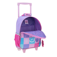 Mochila Chica Chenson Con Ruedas Preescolar Kinder Happy Girl JAPY HG70411-U