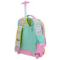 Mochila Grande de Ruedas con Luz Led Happy Girl Wendy HG70710-P