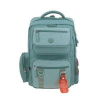 Mochila Grande Chenson Porta Laptop Happy Girl STRA Turquesa