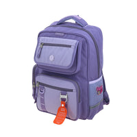 Mochila Grande Chenson Porta Laptop Happy Girl STRA Lila