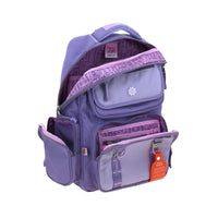 Mochila Grande Chenson Porta Laptop Happy Girl STRA Lila