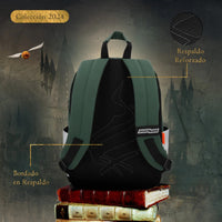 Mochila Grande Slytherin Hogwarts Legacy HLG004-BP233A Harry Potter