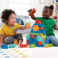 Set de construcción Mega Bloks Mega Bloks Bloques de Montar 100 piezas en caja