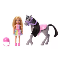Barbie Set De Juego Chelsea Paseo En Pony Para Niñas De 3 Años