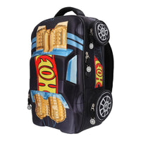 Mochila con Forma de Hot Wheels Negro Yadatex HWS013-BP334A