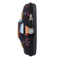 Lapicera Estuche Escolar con Forma de Hot Wheels Negro Yadatex HWS013-PC011A