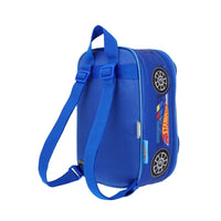 Lonchera Escolar Forma de Hot Wheels Azul Yadatex HWS014-LB065A