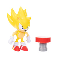 Figura Super Sonic Clasico y Accesorio Jakks Pacific