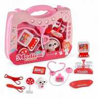 CYC Maletin Juego De Doctor Con 10 Accesorios Juguete de Importacion SH23031947