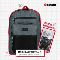 Mochila Xtrem Kong Grey Melange