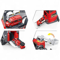 CYC Camion Set Carros Rescate Con Autos Juguete de Importación HP1162312