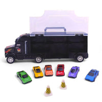 CYC Camion Trailer Madrina con Autos Juguete de Importación HP1200301