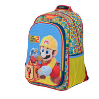 Mochila Escolar Grande Chenson Mario Maker 2 MB64439-L Bobin