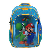 Mochila Escolar Grande Chenson Mario con Yoshi SHIYO MB66586-9