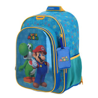 Mochila Escolar Grande Chenson Mario con Yoshi SHIYO MB66586-9