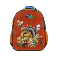 Mochila Chica Preescolar Kinder Chenson Bowser Mario Bros Thorin MB66593-A
