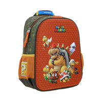 Mochila Chica Preescolar Kinder Chenson Bowser Mario Bros Thorin MB66593-A