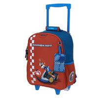 Mochila Chica Kinder Con Ruedas Chenson Mario Bros BRIFE MB70213-9