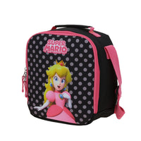 Lonchera Negra Escolar Termica Mario Bros Peach MB70457-3 Loly