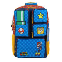 Mochila Grande Chenson Mario Bros ONDER MB70508-9