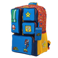 Mochila Grande Chenson Mario Bros ONDER MB70508-9