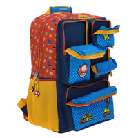Mochila Grande Chenson Mario Bros ONDER MB70508-9