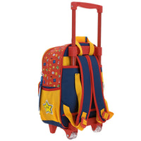 Mochila Chica Kinder Con Ruedas Chenson Mario Bros ONDER MB70512-9
