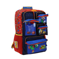 Mochila Escolar Grande Chenson Super Mario Bros Luigi Bowser NASH MB71081-R