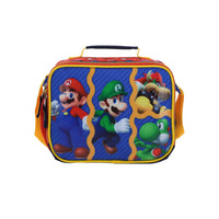 Lonchera Escolar Termica Chenson Super Mario Luigi Bowser NASH MB71082-R