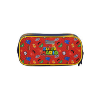 Lapicera Triple Estuche Escolar Chenson Super Mario Bros Bowser NASH MB71083-R